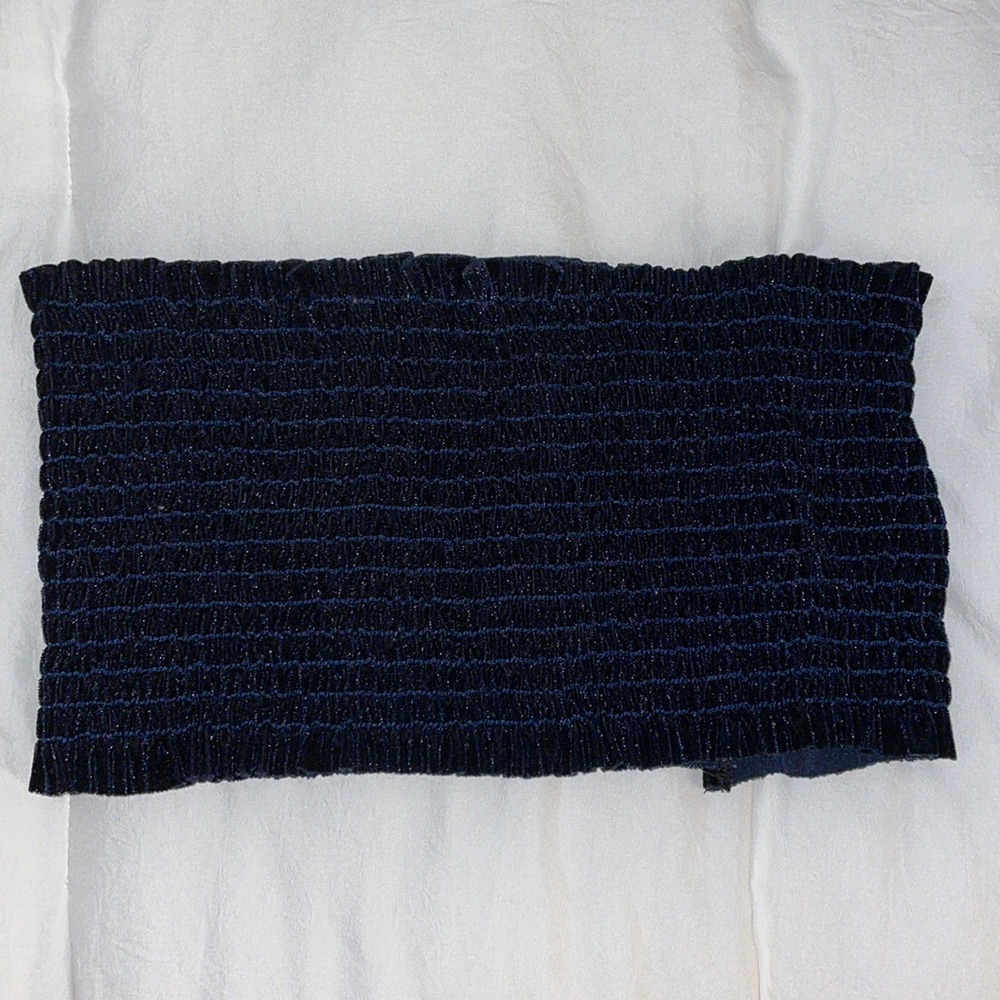 3 For $30 - LF Navy Velvet tube top